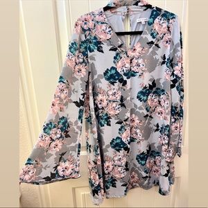 Spirit of Grace, Mini Dress, Like New, Size XS, A-Line with Balloon Arms